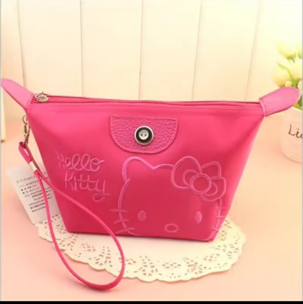 Hello Kitty Hot Pink Makeup Bag